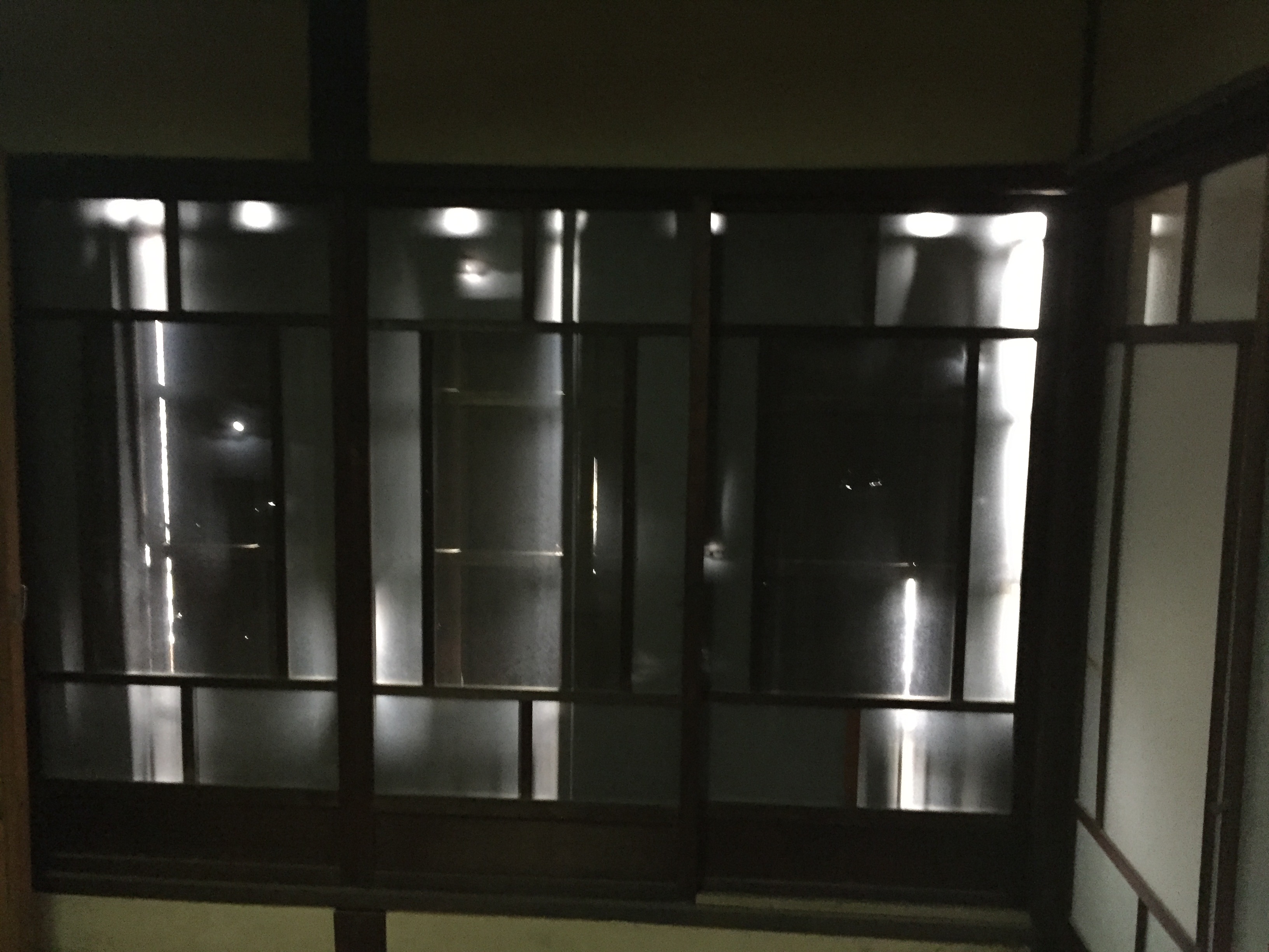 雨戸の状況